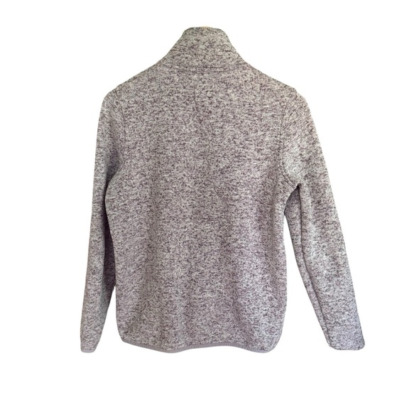 Thread supply women’s cranberry Quarter-Zip sweatshirt kangaroo pocket S - Picture 6 of 9